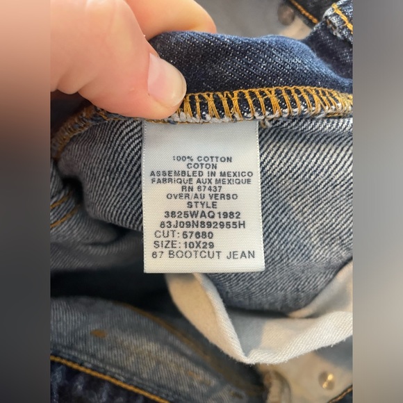 Vintage Polo Ralph Lauren 10x29 Bootcut Jeans 0286 - Picture 6 of 6